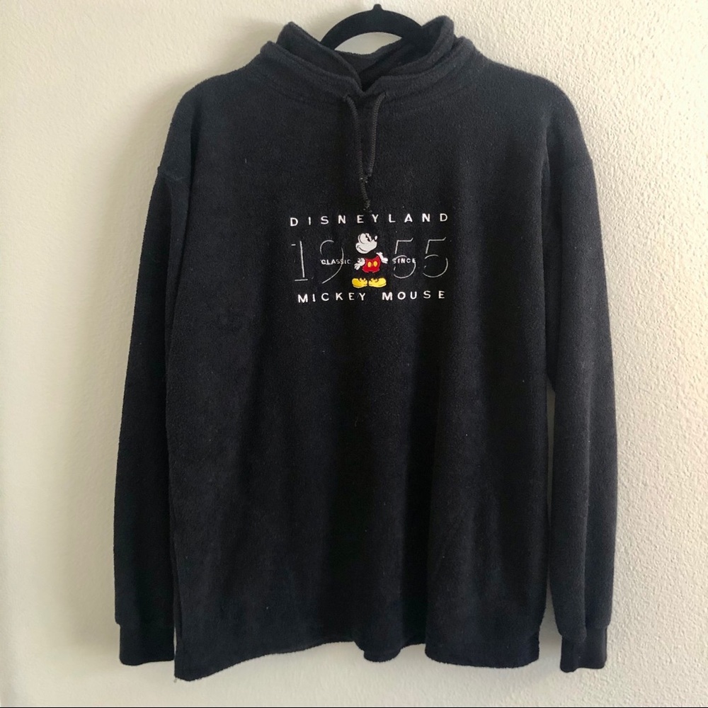 Disneyland black terry sweatshirt Crewneck